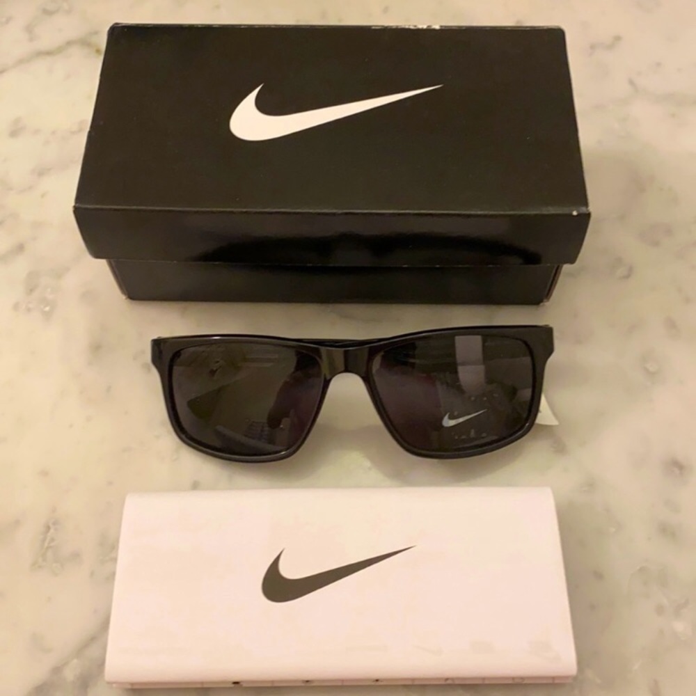Nike Marchon Cruiser Black Sunglasses NWT Mens OG Box Shades Lens Glasses Men